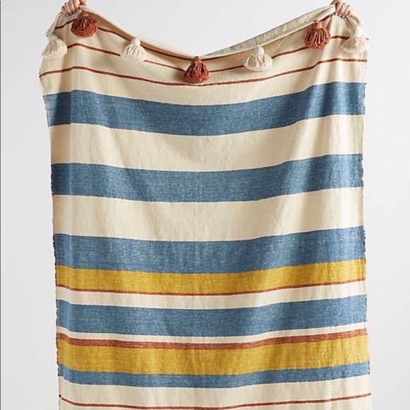 Anthropologie Other - Tasseled Manny Throw from Anthropologie